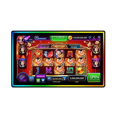 एलईडी के साथ 21.5 इंच फ्लैट टच स्क्रीन मॉनिटर एफएचडी एलसीडी डिस्प्ले